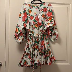 SOLD-NWT RHODE Ella Floral Dress